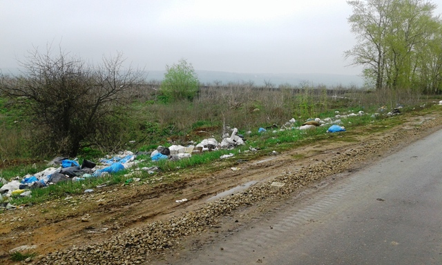 При въезде в д.Шкилевка 3